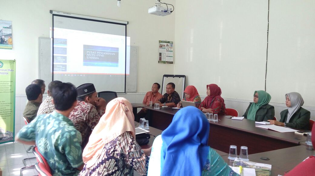 STUDI BANDING DI PUSAT PENJAMINAN MUTU (PPM) UNISMA