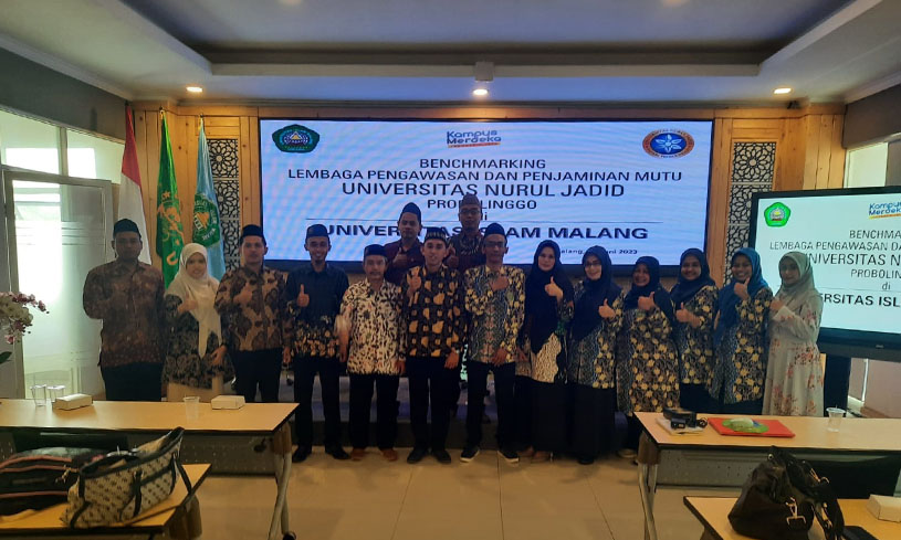 Benchmarking Lembaga Pengawasan dan Penjaminan Mutu Universitas Nururl Jadid Probolinggo